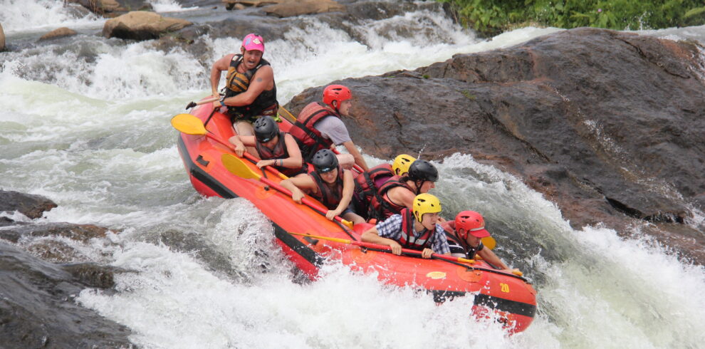 water rafting