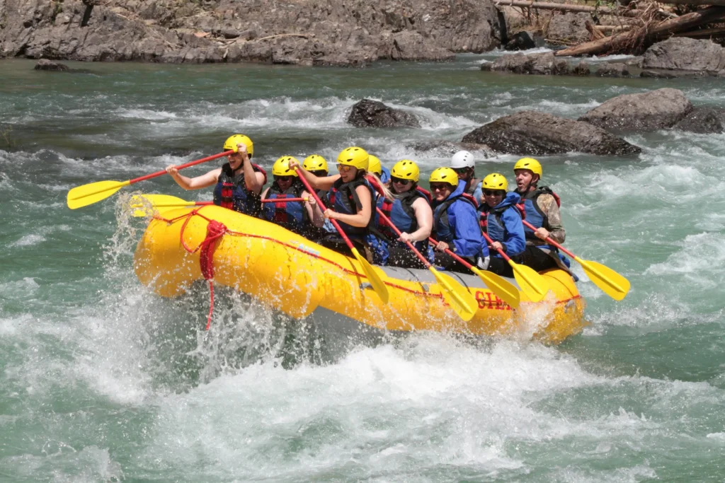 water rafting